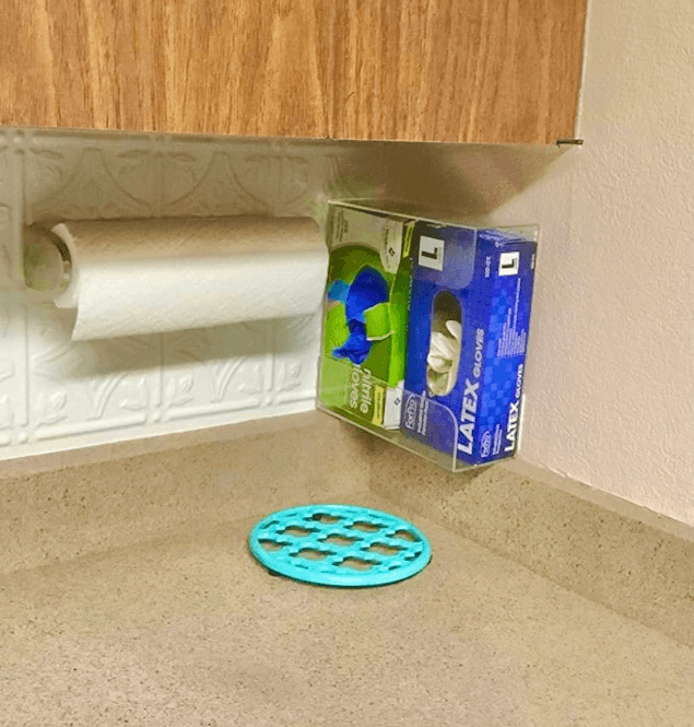 Organizador Triple para Cajas de Insumos