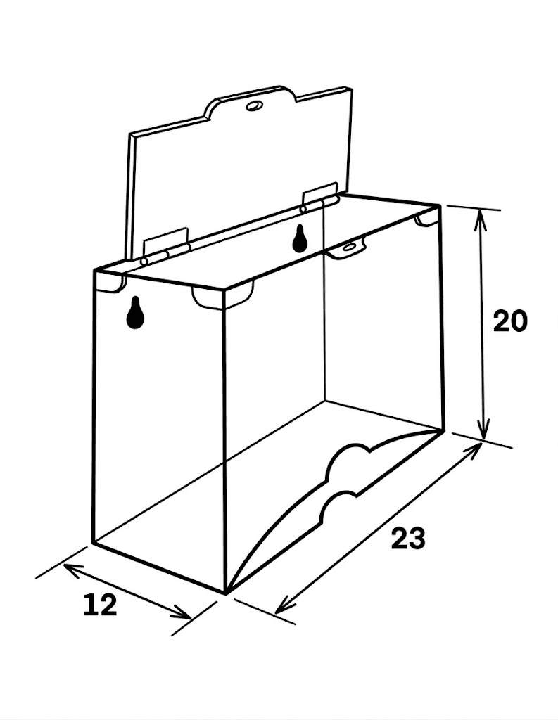 Dispenser de Barbijos Plegados