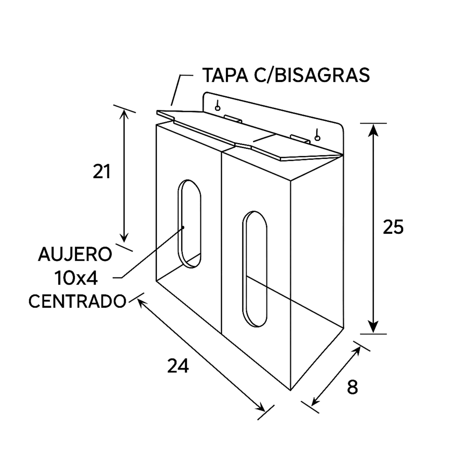 Dispenser de Insumos Dual